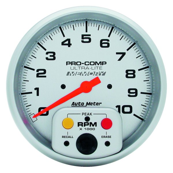 Auto Meter® - Ultra-Lite Series 5" In-Dash Tachometer Gauge, 0-10,000 RPM
