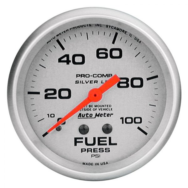 Auto Meter® - Ultra-Lite Series 2-5/8" Fuel Pressure Gauge, 0-100 PSI