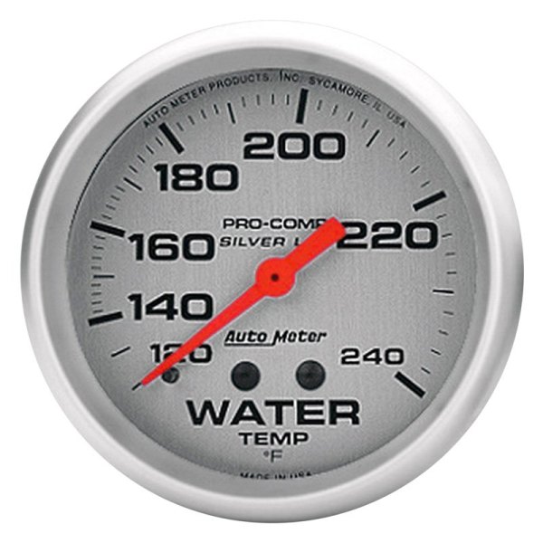 Auto Meter® - Ultra-Lite Series 2-5/8" Water Temperature Gauge, 120-240 F