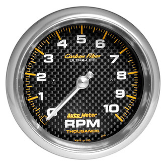 Auto Meter® - Carbon Fiber Series In-Dash Tachometer Gauges