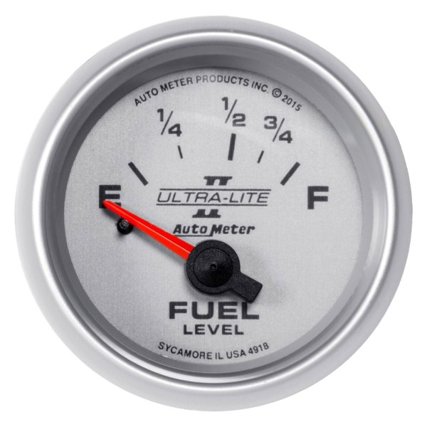 Auto Meter® - Ultra-Lite II Series 2-1/16" Fuel Level Gauge