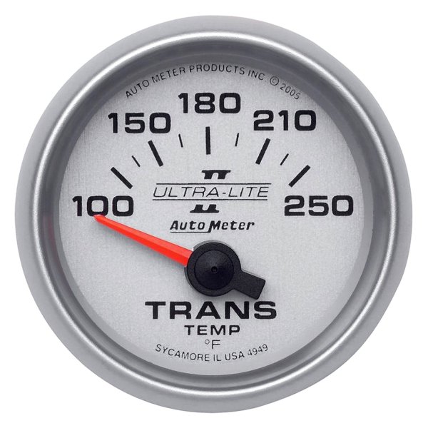 Auto Meter® - Ultra-Lite II Series 2-1/16" Transmission Temperature Gauge, 100-250 F