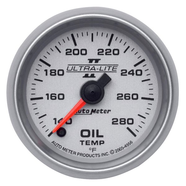 Auto Meter® - Ultra-Lite II Series 2-1/16" Oil Temperature Gauge, 140-280 F