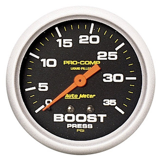 Auto Meter® - Pro-Comp Series 2-5/8" Boost Gauge, 0-35 PSI