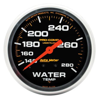 Auto Meter® - Pro-Comp Series Water Temperature Gauges