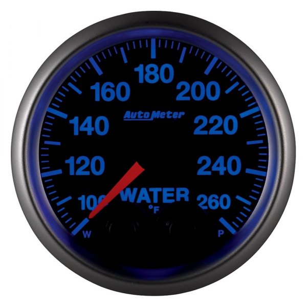 Auto Meter® - Elite Series 2-1/16" Water Temperature Gauge, 100-260 F
