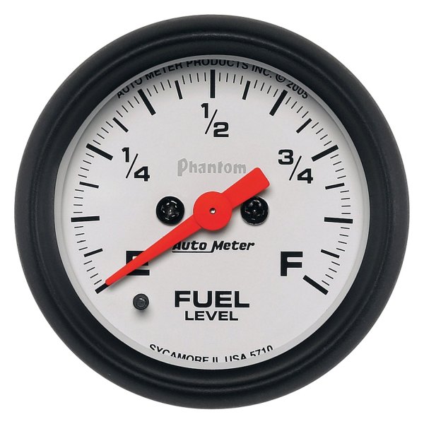 Auto Meter® - Phantom Series 2-1/16" Fuel Level Gauge