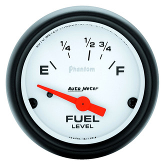 Auto Meter® 5718 - Phantom Series 2-1/16" Fuel Level Gauge