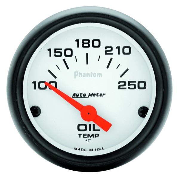 Auto Meter® - Phantom Series 2-1/16" Oil Temperature Gauge, 100-250 F