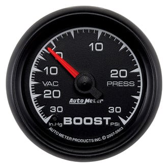 Auto Meter® 5903 - ES Series 2-1/16" Boost/Vacuum Gauge, 30 In Hg/30 PSI