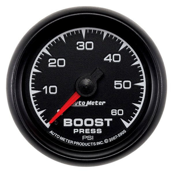 Auto Meter® - ES Series 2-1/16" Boost Gauge, 0-60 PSI