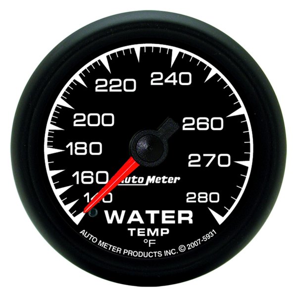 Auto Meter® - ES Series 2-1/16" Water Temperature Gauge, 140-280 F