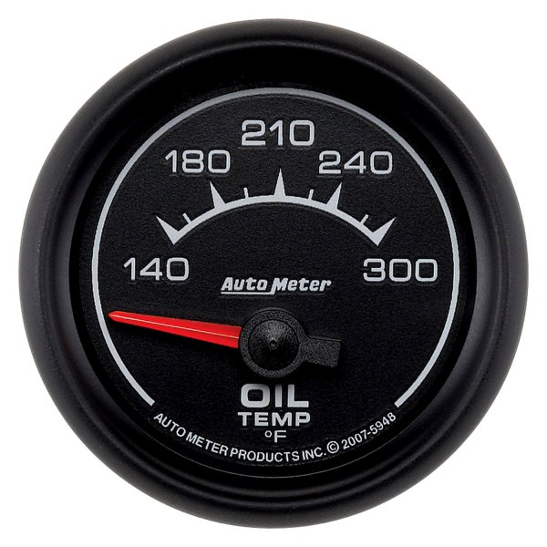 Auto Meter® - ES Series 2-1/16" Oil Temperature Gauge, 140-300 F