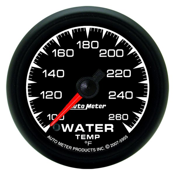 Auto Meter® - ES Series 2-1/16" Water Temperature Gauge, 100-260 F