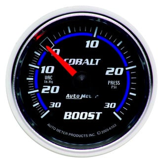 Auto Meter® - Cobalt Series Boost/Vacuum Gauges
