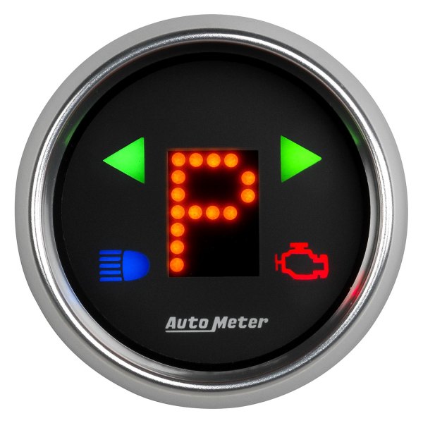 Auto Meter® - Cobalt Digital Series 2-1/16" Gear Position Gauge