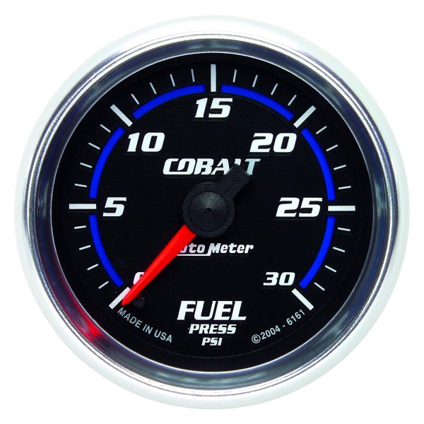 Auto Meter® - Cobalt Series 2-1/16" Fuel Pressure Gauge, 0-30 PSI
