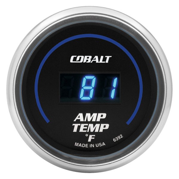 Auto Meter® - Cobalt Digital Series 2-1/16" Amplifier Temperature Gauge, 0-250 F
