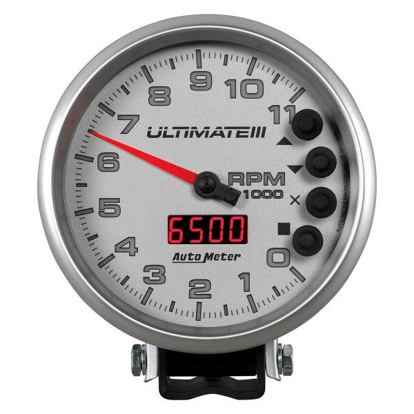 Auto Meter® - Ultimate Series 5" Pedestal Tachometer Gauge, 0-11,000 RPM