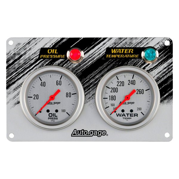 Auto Meter® - Auto Gage Series Race Gauge Panel Kit