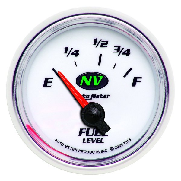 Auto Meter® - NV Series 2-1/16" Fuel Level Gauge