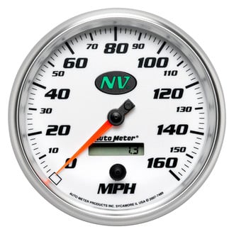 Auto Meter® 7489 - NV Series 5" Speedometer Gauge, 0-160 MPH