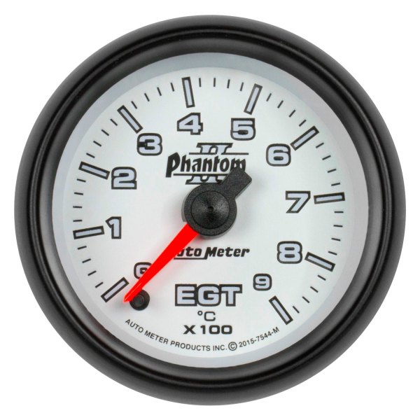 Auto Meter® - Phantom II Series 2-1/16" EGT Pyrometer Gauge, 0-900 C