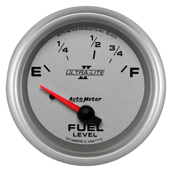 Auto Meter® - Ultra-Lite II Series 2-5/8" Fuel Level Gauge