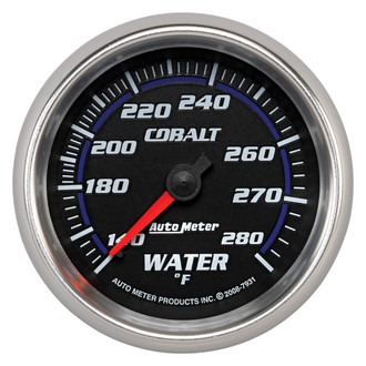 Auto Meter® - Cobalt Series Water Temperature Gauges