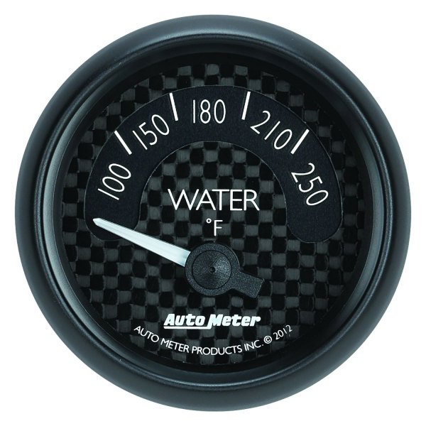 Auto Meter® - GT Series 2-1/16" Water Temperature Gauge, 100-250 F