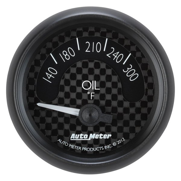 Auto Meter® - GT Series 2-1/16" Oil Temperature Gauge, 140-300 F