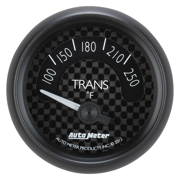 Auto Meter® - GT Series 2-1/16" Transmission Temperature Gauge, 100-250 F