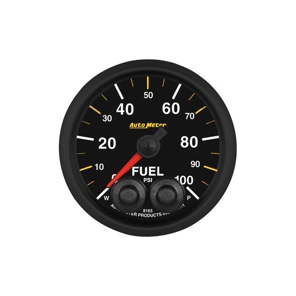 Auto Meter® - Elite Nascar Series 2-1/16" Fuel Pressure Gauge, 0-100 PSI