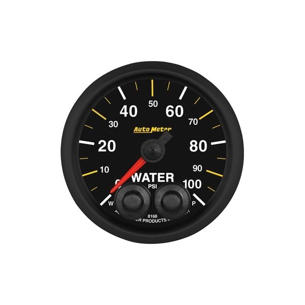 Auto Meter® - Elite Nascar Series 2-1/16" Water Pressure Gauge, 0-100 PSI