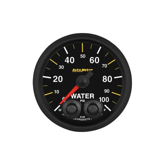 Auto Meter® - Elite Nascar Series 2-1/16" Water Pressure Gauge, 0-100 PSI
