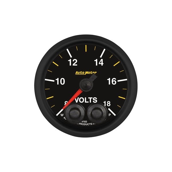 Auto Meter® - Elite Nascar Series 2-1/16" Voltmeter Gauge, 8-18V