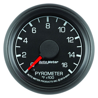 Auto Meter® - Ford Factory Match Series 2-1/16" EGT Pyrometer Gauge, 0-1600 F