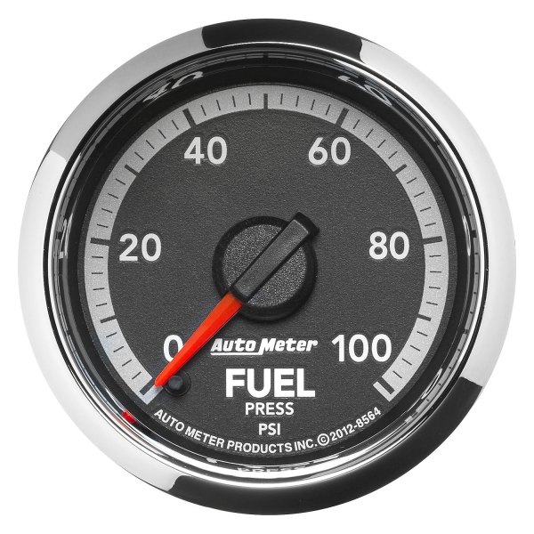 Auto Meter® - Dodge Factory Match 4th Generation Series 2-1/16" Fuel Pressure Gauge, 0-100 PSI
