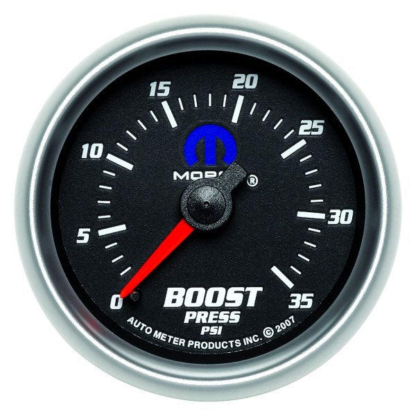 Auto Meter® - Mopar Series 2-1/16" Boost Gauge, 0-35 PSI
