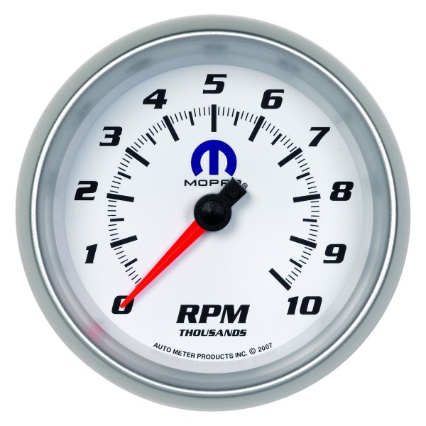 Auto Meter® - Mopar Series 3-3/8" In-Dash Tachometer Gauge, 0-10,000 RPM