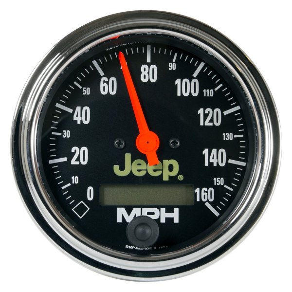 Auto Meter® - Jeep Series 3-3/8" Speedometer Gauge, 0-160 MPH