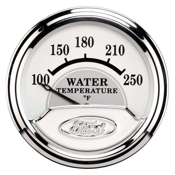Auto Meter® - Ford Masterpiece Series 2-1/16" Water Temperature Gauge, 100-250 F