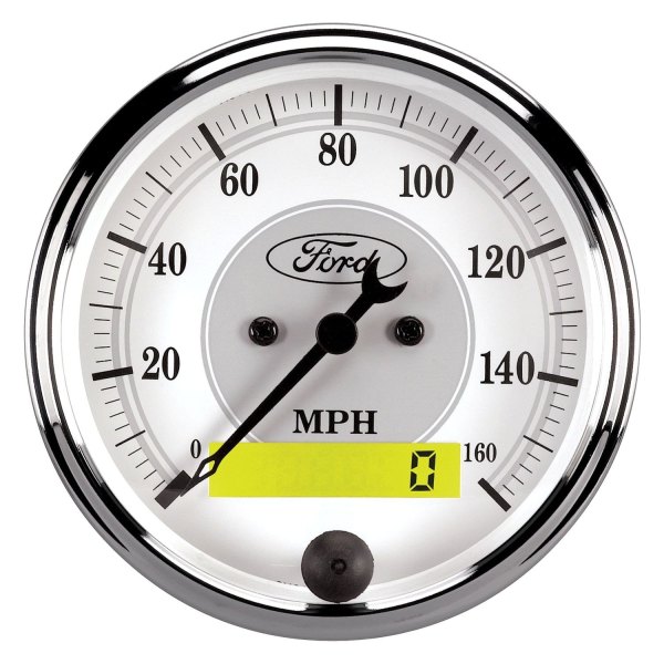 Auto Meter® - Ford Masterpiece Series 3-1/8" Speedometer Gauge, 0-160 MPH