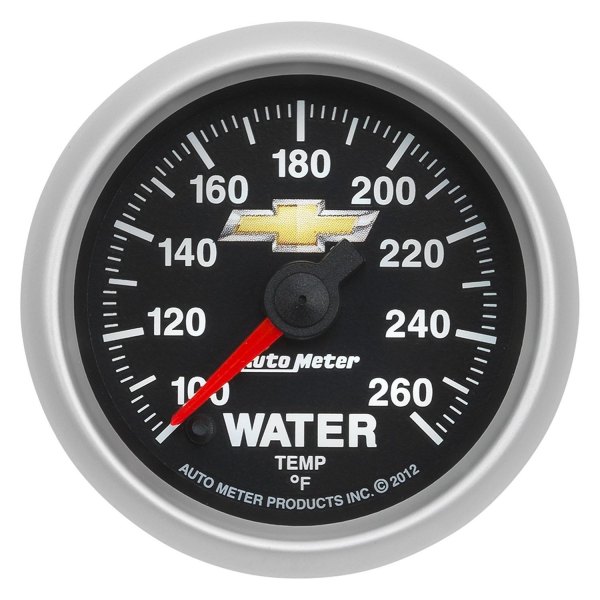 Auto Meter® - Copo Camaro Series 2-1/16" Water Temperature Gauge, 100-260 F