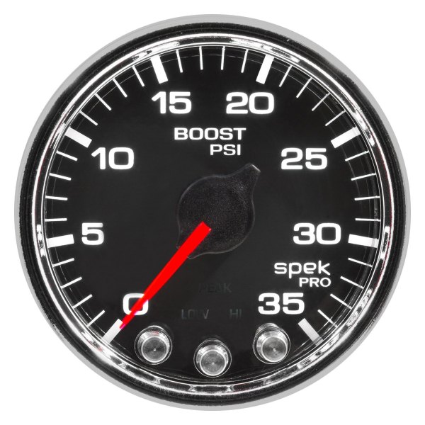 Auto Meter® - Spek-Pro Series 2-1/16" Boost Gauge, 0-35 PSI