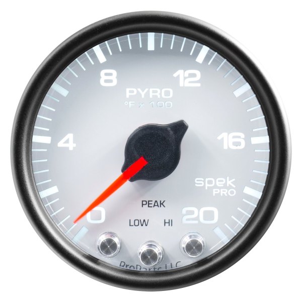 Auto Meter® - Spek-Pro Series 2-1/16" EGT Pyrometer Gauge, 0-2000 F
