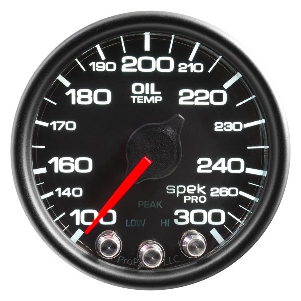 Auto Meter® - Spek-Pro Series 2-1/16" Oil Temperature Gauge, 100-300 F