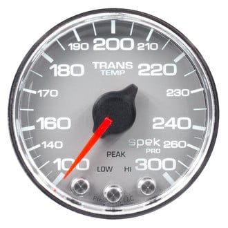 Auto Meter® - Spek-Pro Series 2-1/16" Transmission Temperature Gauge, 100-300 F