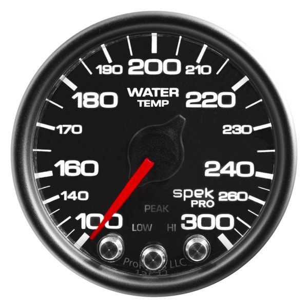 Auto Meter® - Spek-Pro Series 2-1/16" Water Temperature Gauge, 100-300 F