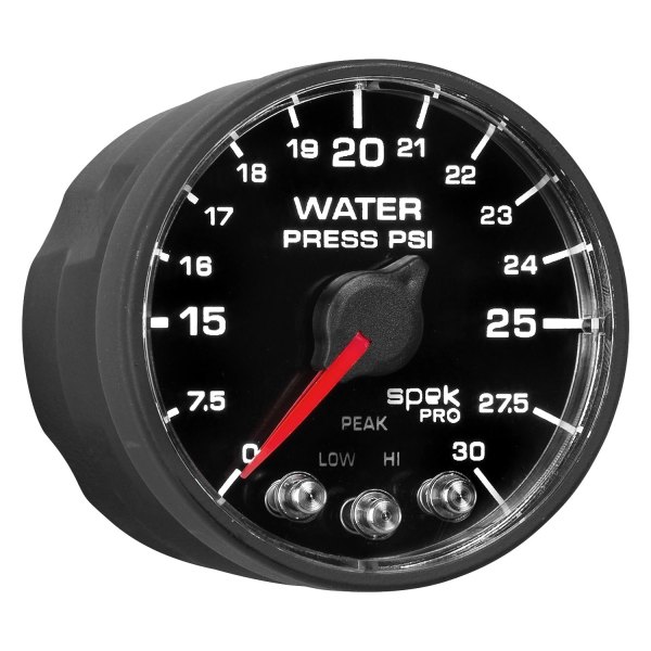 Auto Meter® - Spek-Pro Nascar Series 2-1/16" Water Pressure Gauge, 0-30 PSI